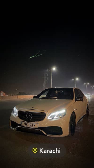Mercedes E63 AMG 6.3
