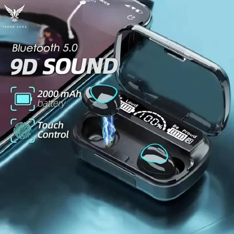 Wireless Earbuds With Touch Control  2