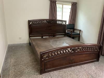 Solid Sheesham Wood King Size Bed Frame