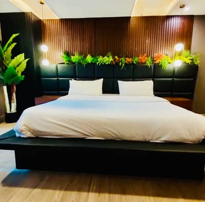 2 Bed Fully Furnished Luxurious Apartment Available In Super Hot Location Family Building