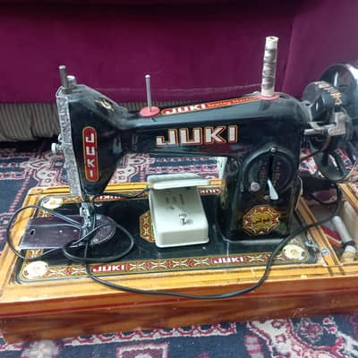 Juki brand sewing machine almost new 1 month used