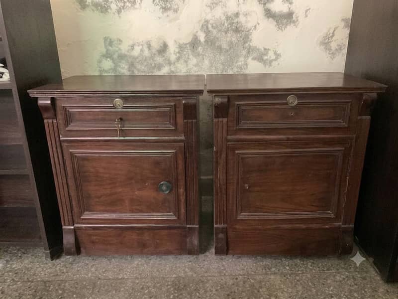 Solid Sheesham Wood King Size Bed Frame 1