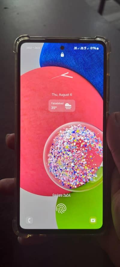 Samsung Mobile A52s 5G with box