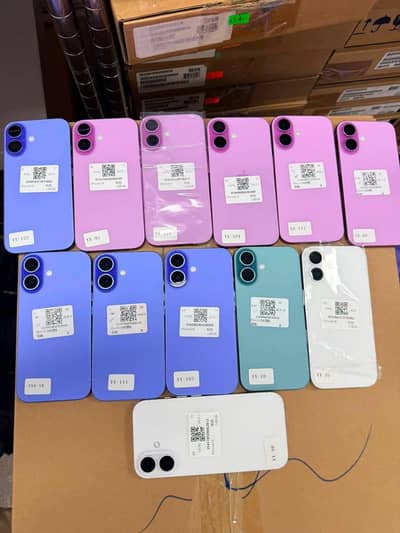 Apple iPhone 16 Brand New 100 Health pies all colours 256Gb must Read