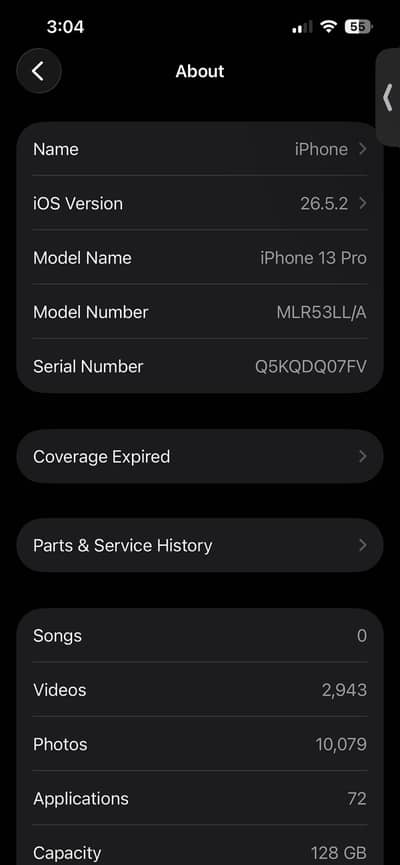 Apple iPhone 13 Pro PTA APPROVED