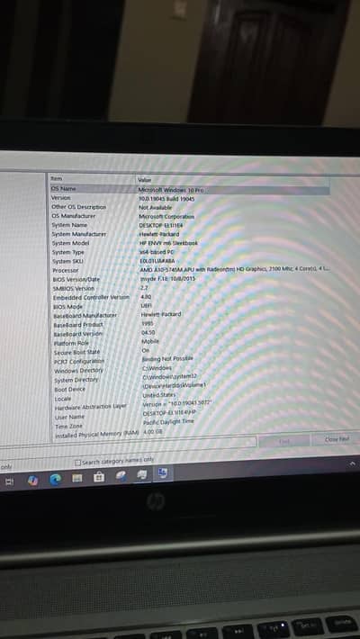 HP Envy m6 Sleekbook For Sale
