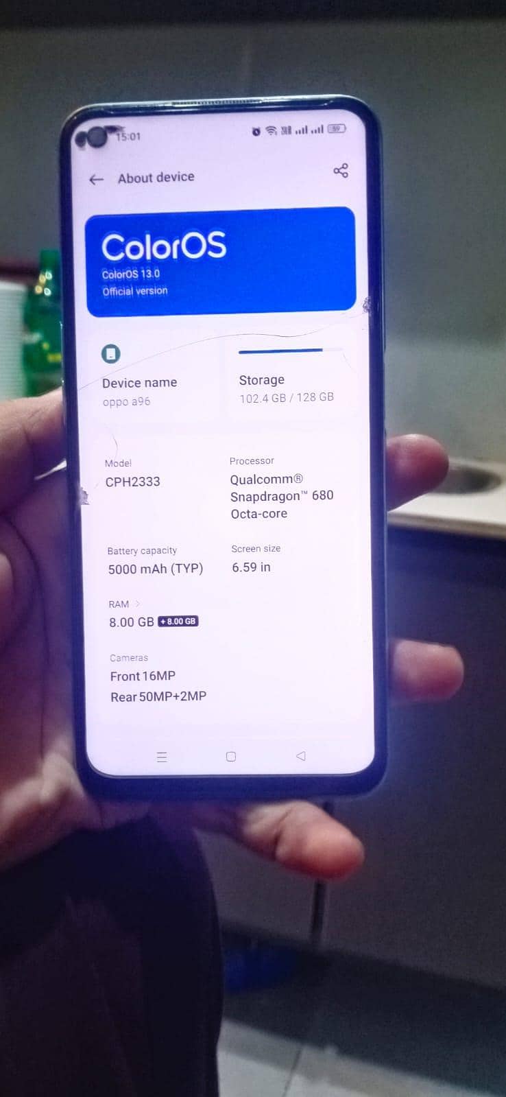 OPPO A96 3
