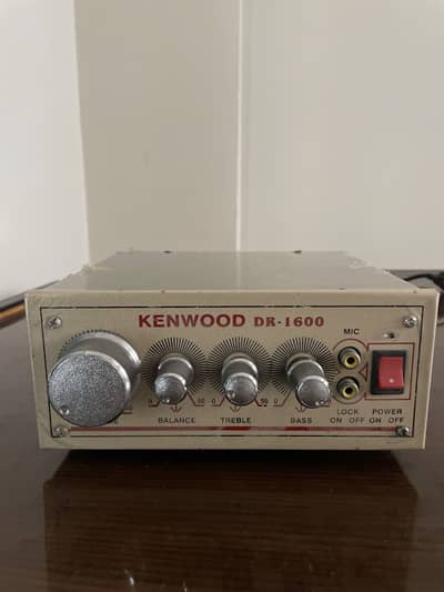 Kenwood DR-1600 audio amplifier/mixer