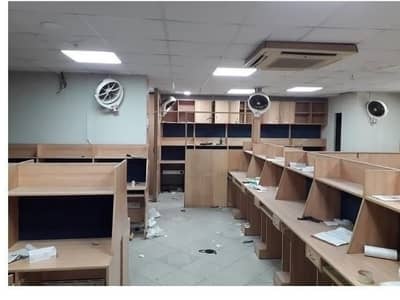 Sami Furnished Area 2200 Square Feet Brand New Corporation Office Available For Rent In Barket Market Garden Town Lahore