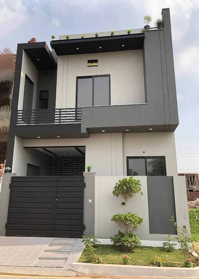 Brand New Modern 3 Marla Double Storey House For Sale In Al-Hafeez Garden