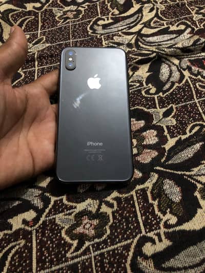 Apple iPhone X pta proved. 128gb  battery change