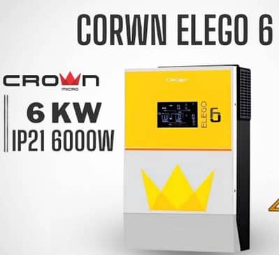 Crown Inverter 6kw 7000 PV