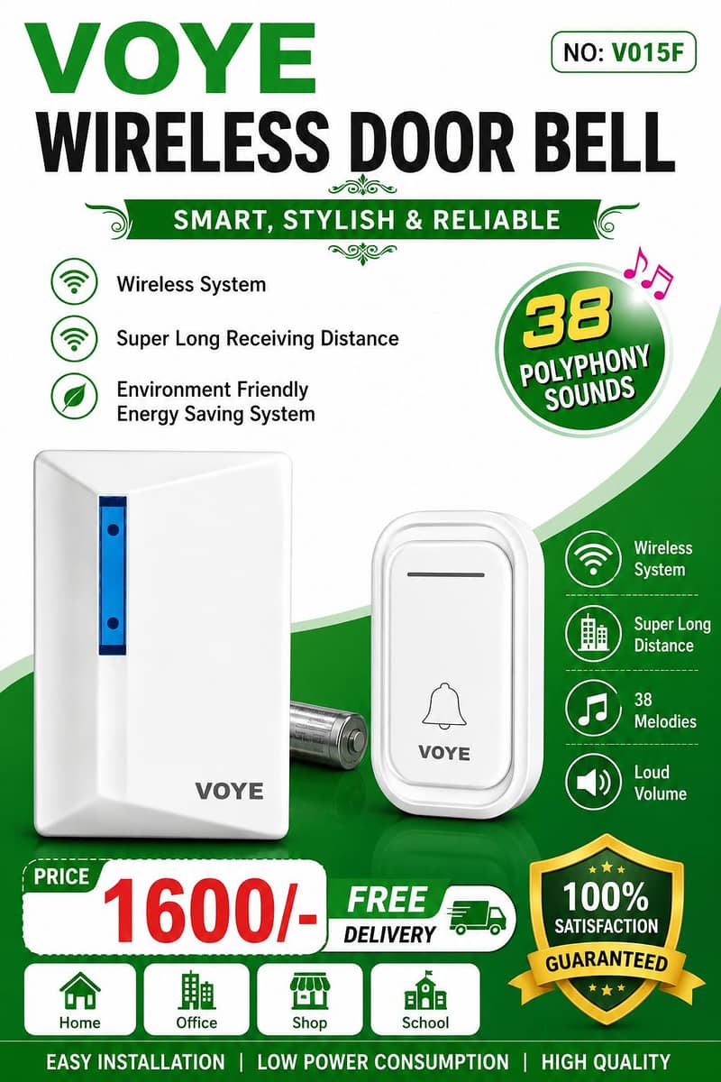 wireless door bell 0