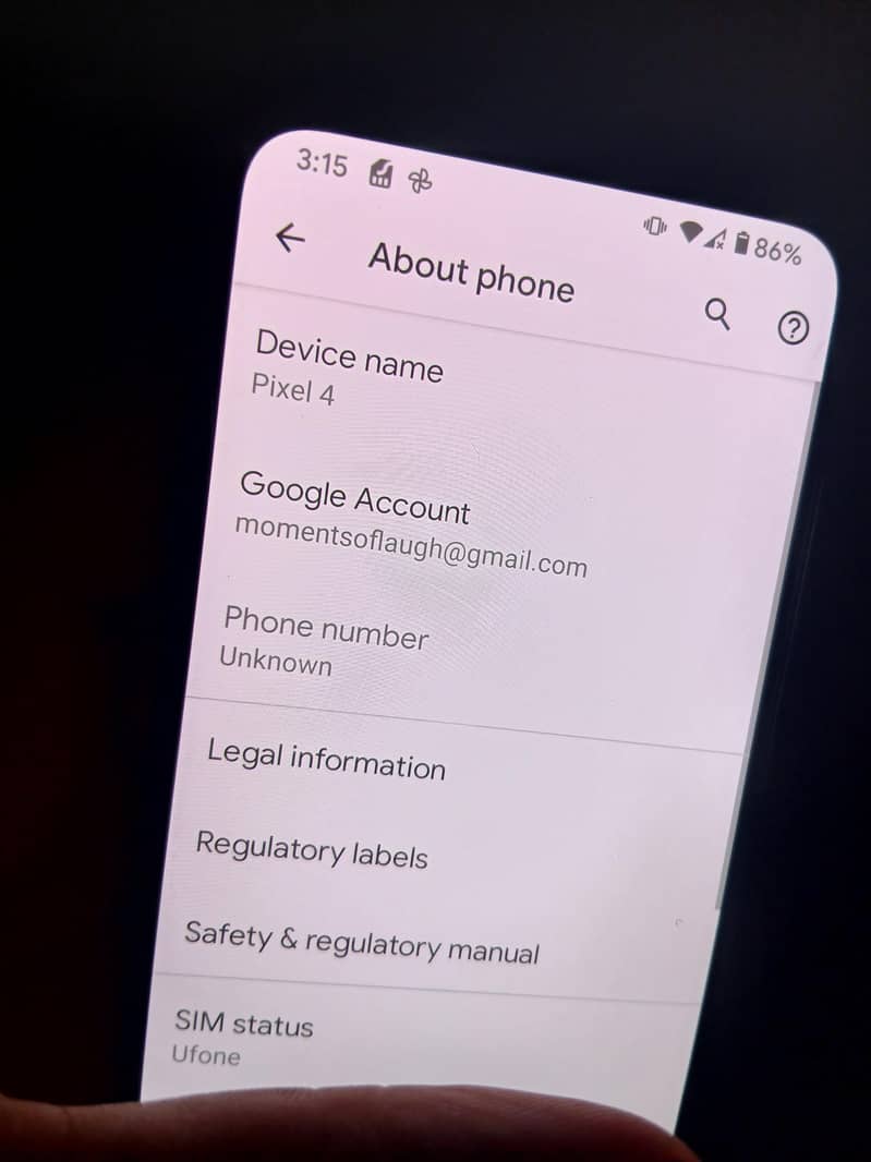 Google Pixel 4 7