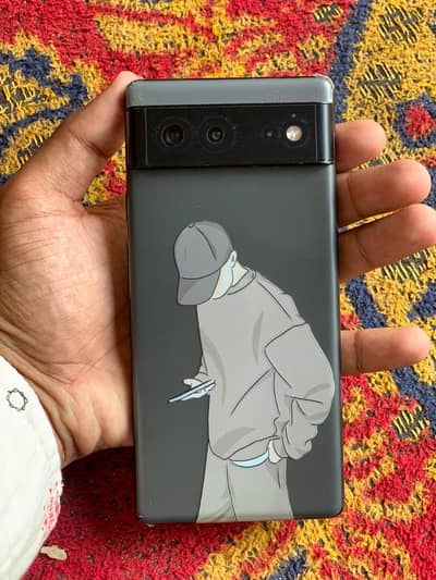 Google Pixel 6 with box vip approved 128 gb 10 by 10 box bi sath h