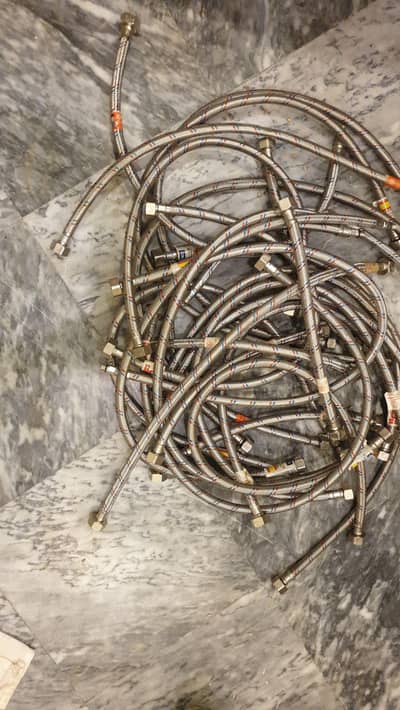 flexible stainless steel hose 60cm . 80cm
