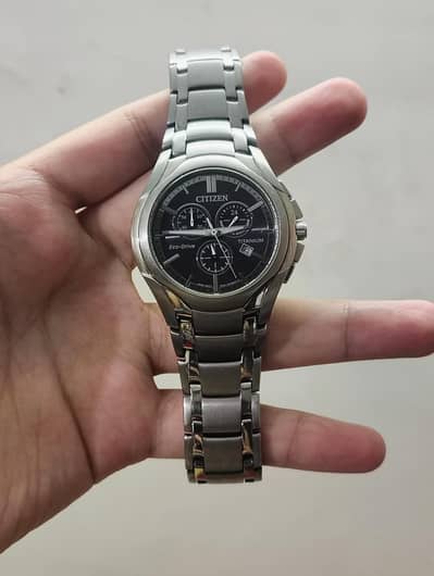 Citizen Eco drive titanium