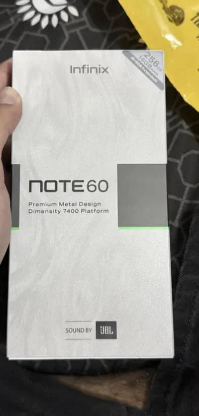 Infinix note 60 16/256