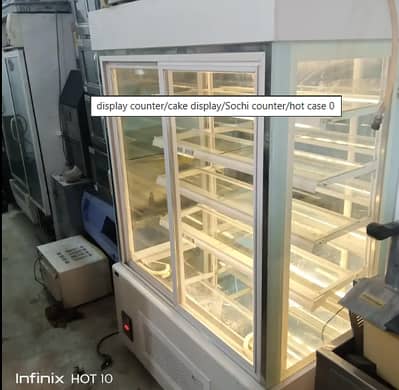 display counter/cake display/Sochi counter/hot case/cake display