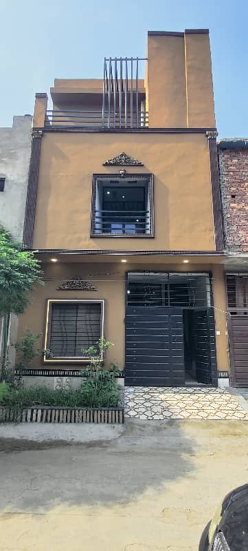 4 Marla House Storey With 5 Beds Available For Sale In GHOUS GARDEN Housing Scheme Phase 4 Canal Road Near Jallo Lahore.