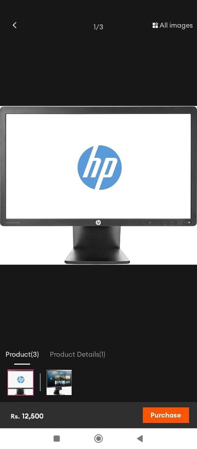 LED Borderless Monitor 22inch