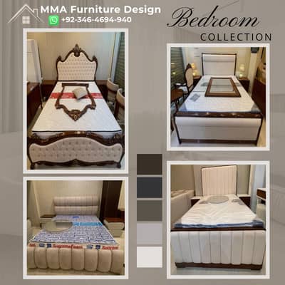 Wooden Beds/Solid Wood Bed/Sheesham Wood Bed/MDF Bed/Four Seasons Wood