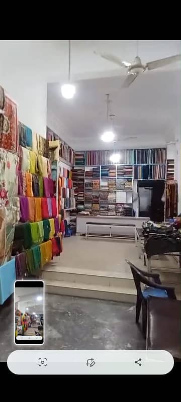 5 marla triple story Commercial Building, Ground floor Shop Location: Alhamd Colony near Neelam Block Allama Iqbal Town
