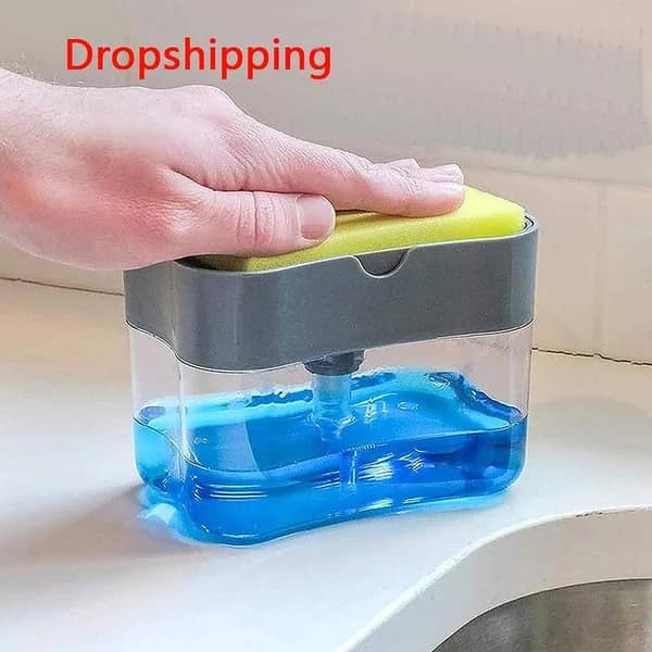 Automatic Liquid Dispenser, Washing Semen Automatic Liquid Dispenser Box, Kitchen Press Dishwashing Detergent Soap Dispenser Box