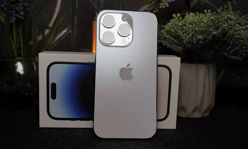 IPHONE 14PRO PTA APROVED WITH BOX 128GB