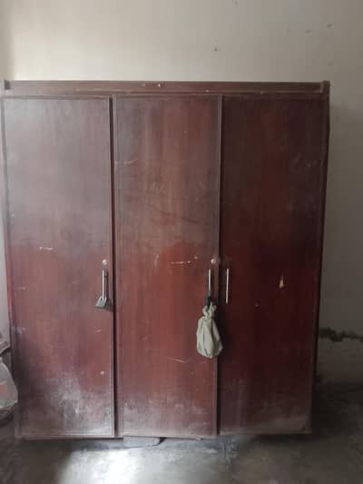 wooden almari is for sale huge