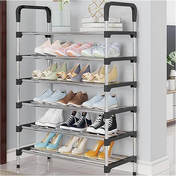5 Layer Stainless Steel Shoe Rack