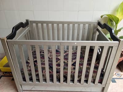 sofa and baby cot with drawer and matres