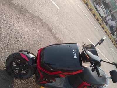 EVE GEN Z 2025 MODEL RED 1 LAKH 60 HAZAR
