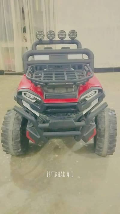 4x4 big size kids electric car 4 motors front and rear