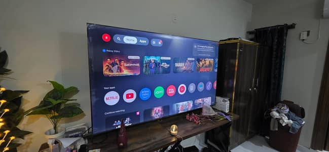 85inch TCL 8k LED QLED smart only lightly used