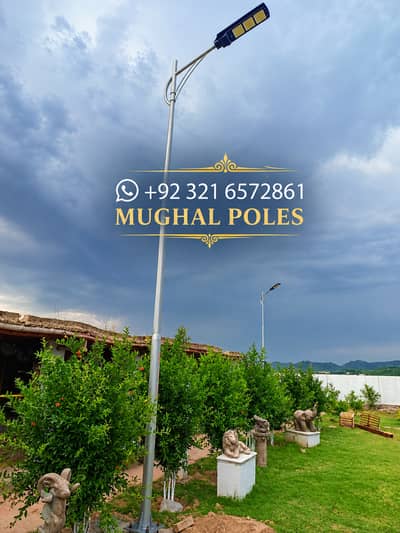 Street Lighting Poles | High Mast Pole 10ft-200ft | Round & Octagonal