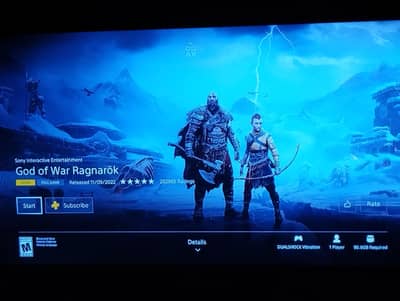 God of war Ragnarok PS4