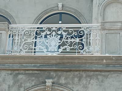 GLASS WORK IRON FABRICATION DOORS WINDOWS CNC DESIGN SS RALING WORK