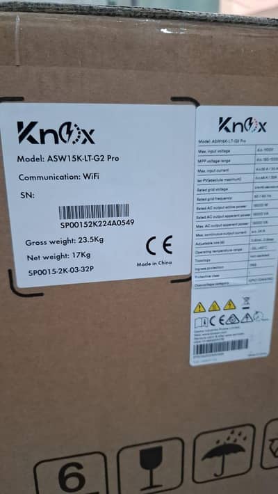 knox G2 pro 15kW Ongrid Inverter
