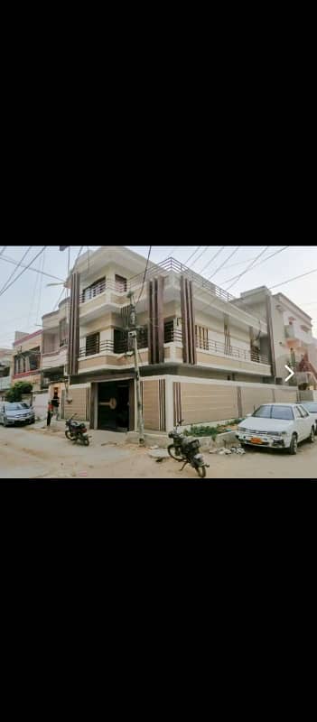 SECTOR -08.60 X 36 FT CORNER GROUND PLUS TWO HOUSE* NORTH KARACHI