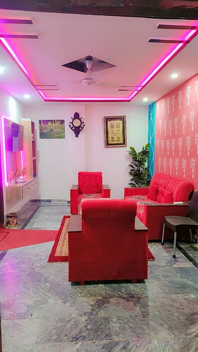 2bed fully furnished falt available for rent Ghauri town phase 4a