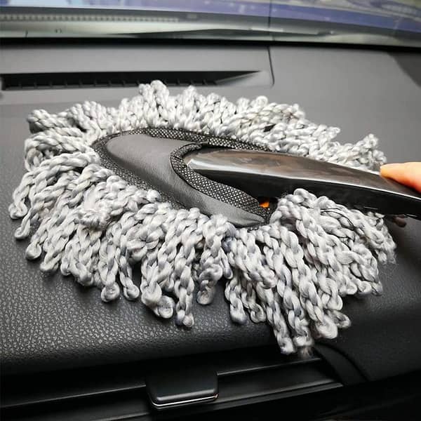 Super Soft Microfiber Car Dash Duster, Car Interior Cleaning and Home Use Dusting Brush