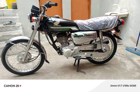 Honda CG 125 special edition model 2023 hayedrabad number