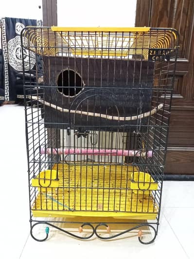 parrots cage