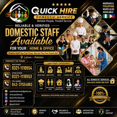 Home Help Services | Maids, Cooks, Drivers & Caregivers