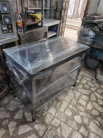 warking table pizza making table brading table in high quality pure ss