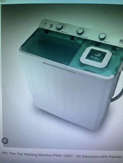 PEL Twin Tub Washing Machine PWM-1050T