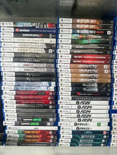 PS5 USED GAMES AT MY GAMES !