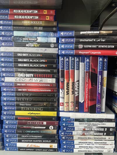Ps4 USED Games MY Games!