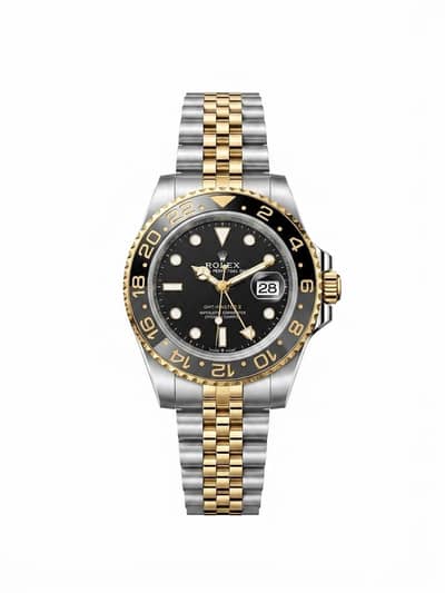 Rolex Black Golden Color